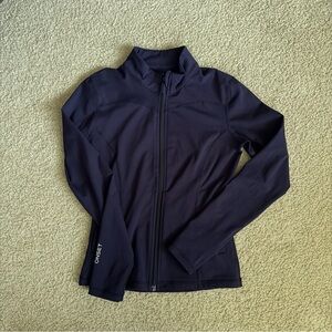 Onset Navy Zip Up Jacket